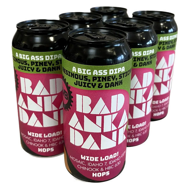 Badankadank beer artwork