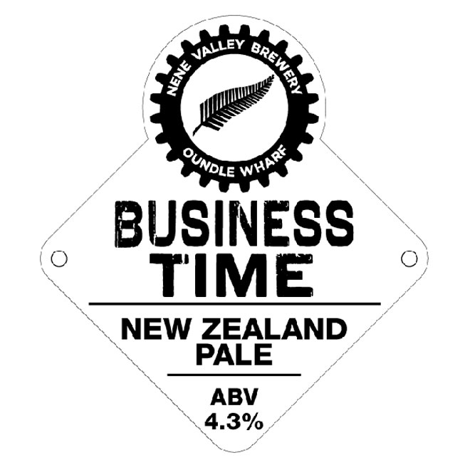 Business Time beer artwork