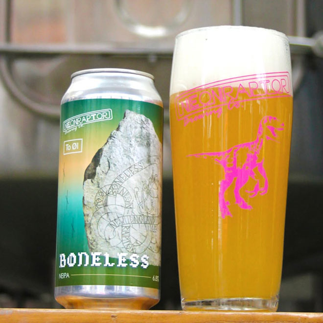 Artwork for Boneless by Neon Raptor Brewing Co
