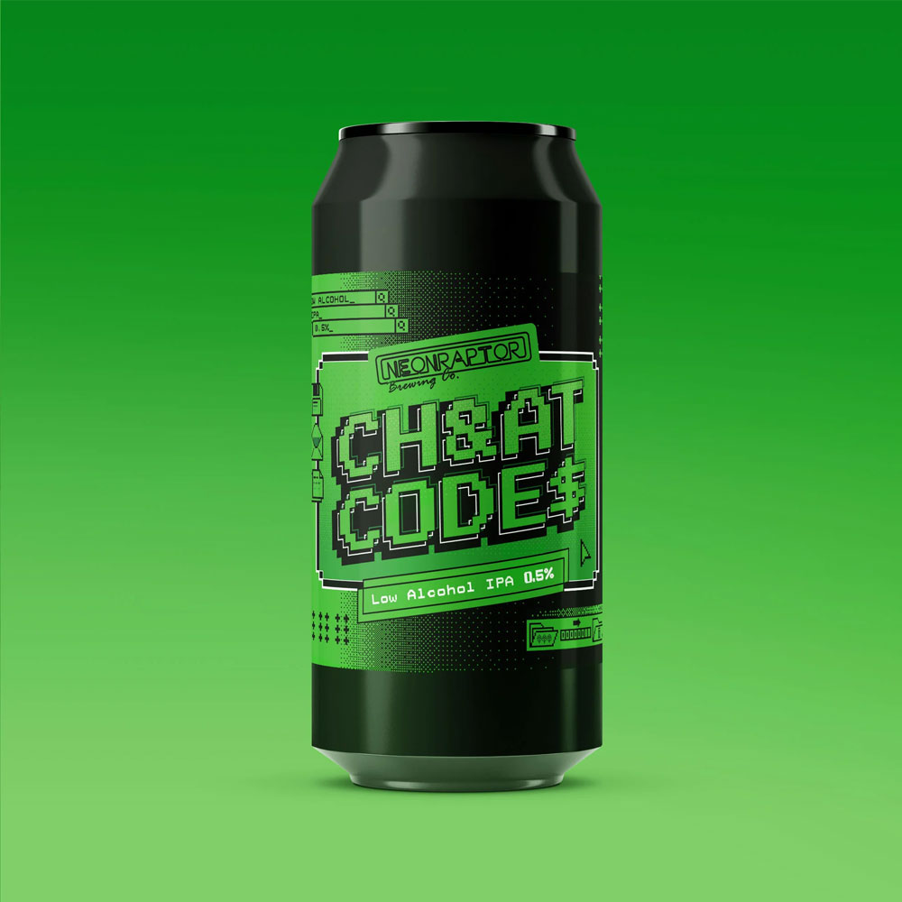 Cheat Codes beer artwork