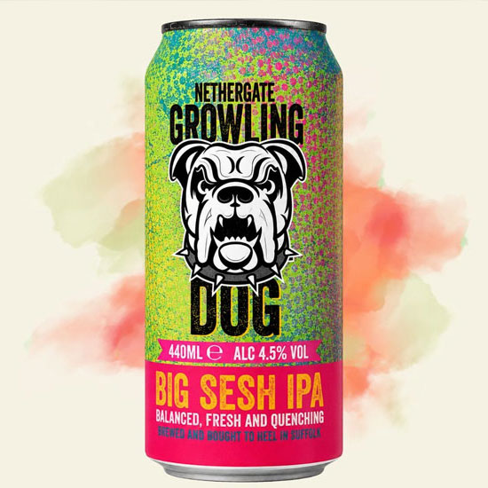 Big Sesh IPA beer artwork