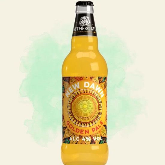 New Dawn beer artwork