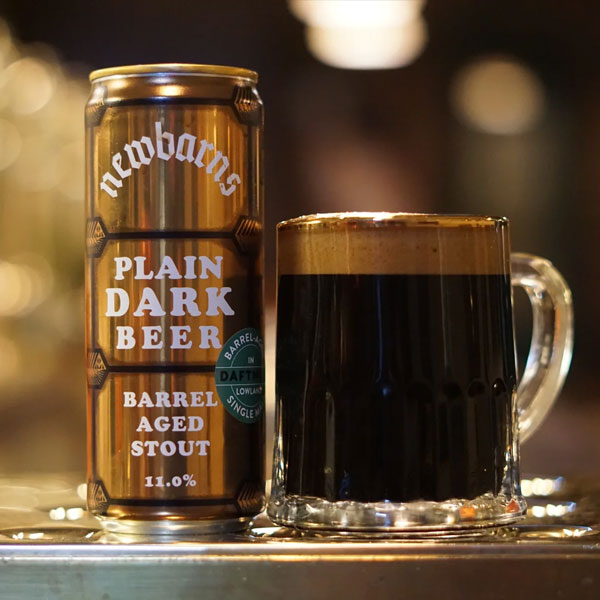 Barrel Aged Plain Dark Beer - Daftmill Edition beer artwork