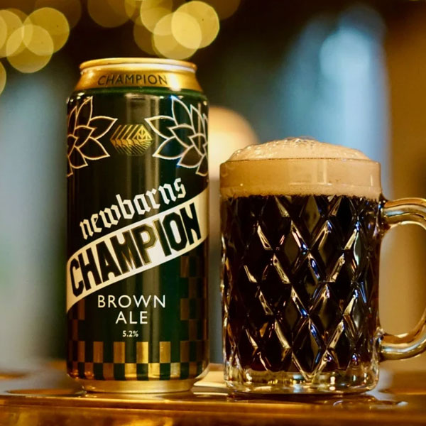 Champion Brown Ale beer artwork