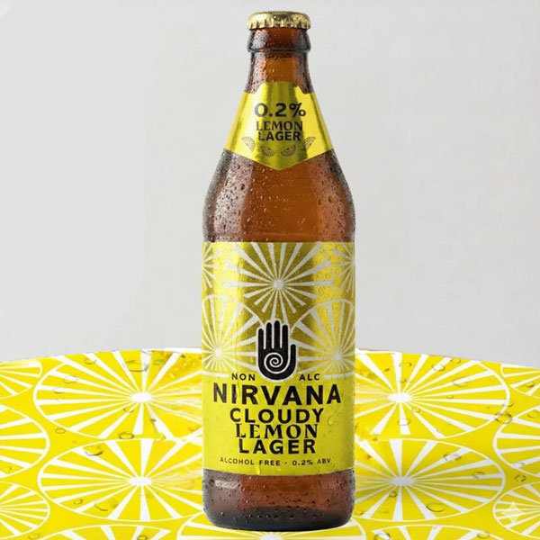 Cloudy Lemon Lager beer artwork
