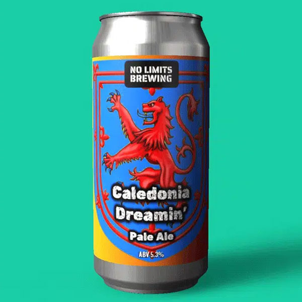 Caledonia Dreamin' Pale Ale beer artwork