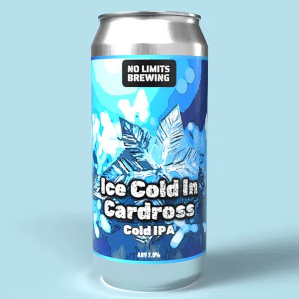 Ice Cold In Cardross beer artwork