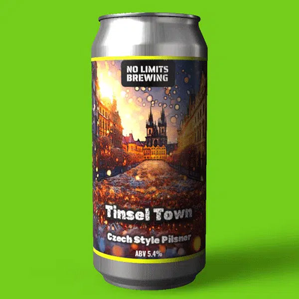 Tinsel Town beer artwork