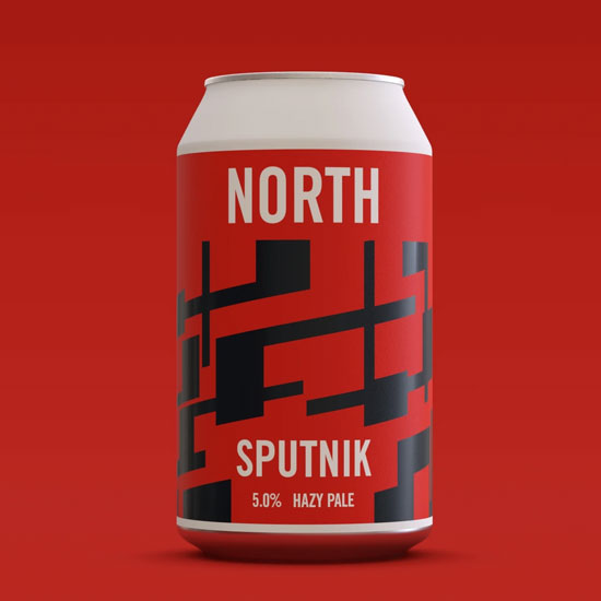 Sputnik beer artwork