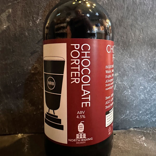 Chocolate Porter beer artwork