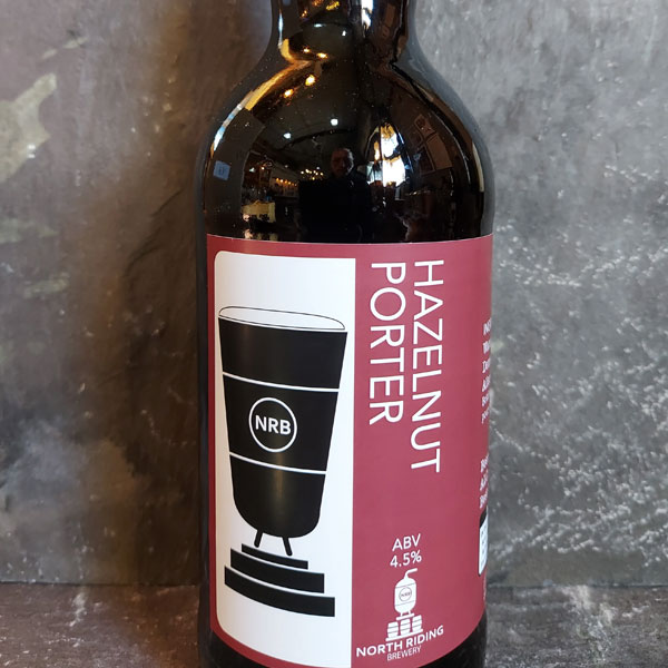 Hazelnut Porter beer artwork