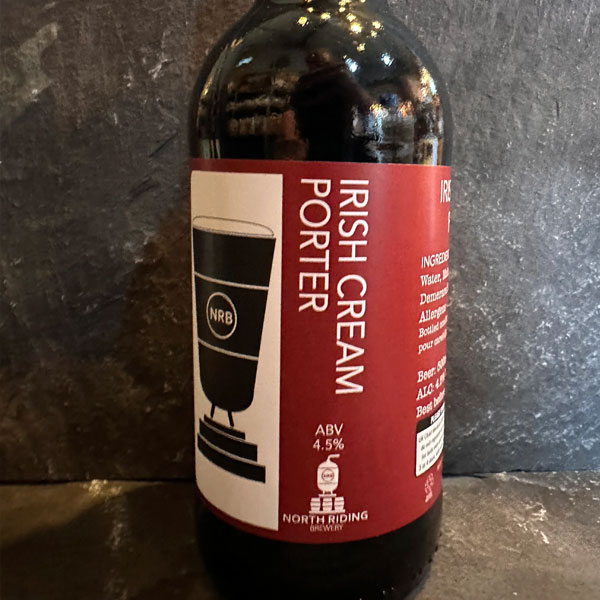 Irish Cream Porter beer artwork