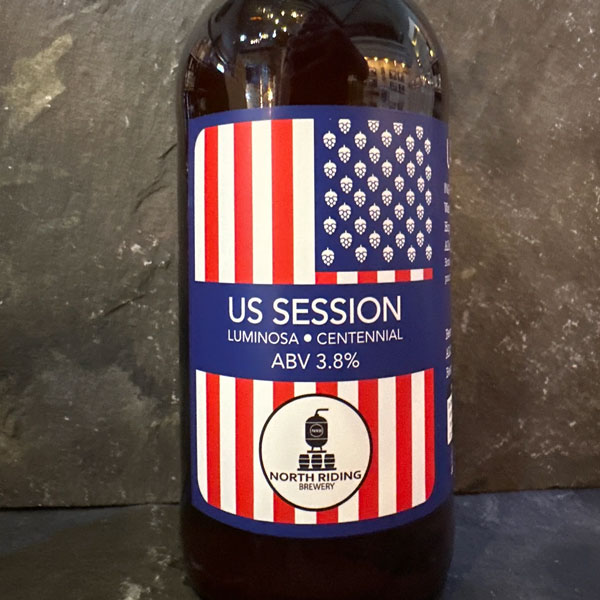 US Session V122 beer artwork