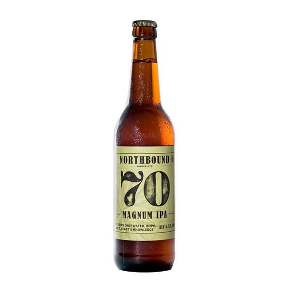 70 Magnum IPA beer artwork