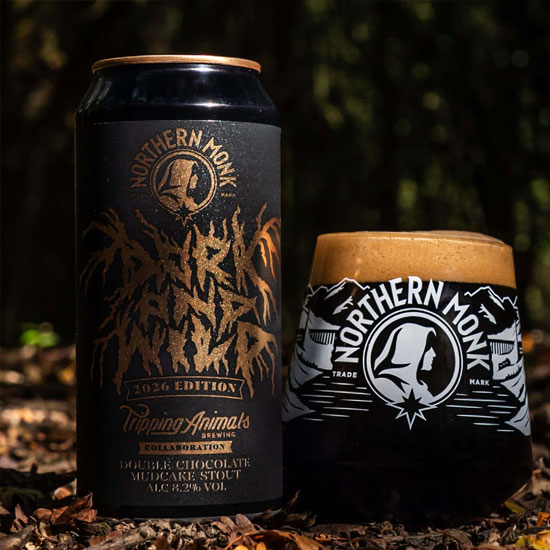 Dark & Wild 2026: Double Chocolate Mudcake Stout beer artwork