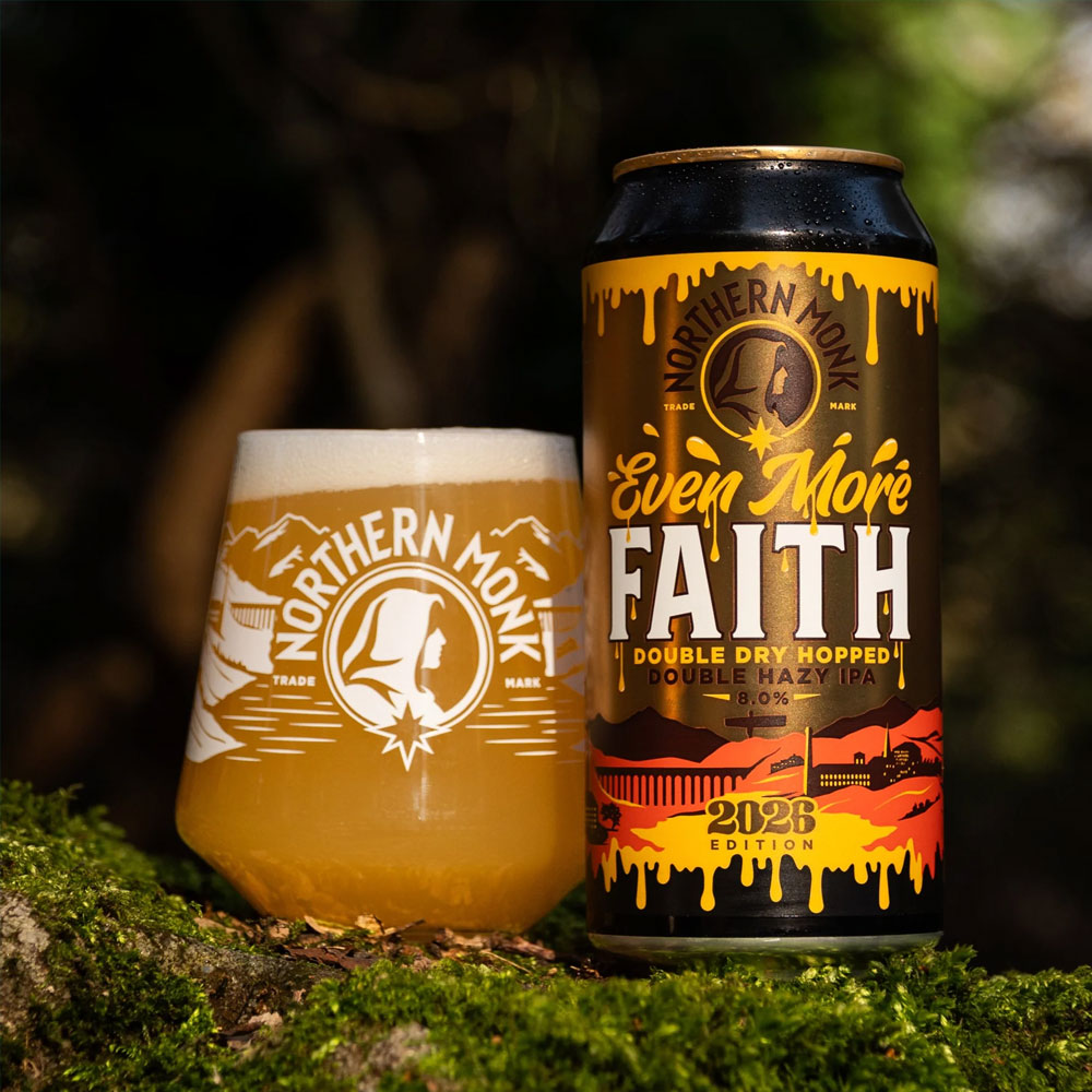 Even More Faith beer artwork