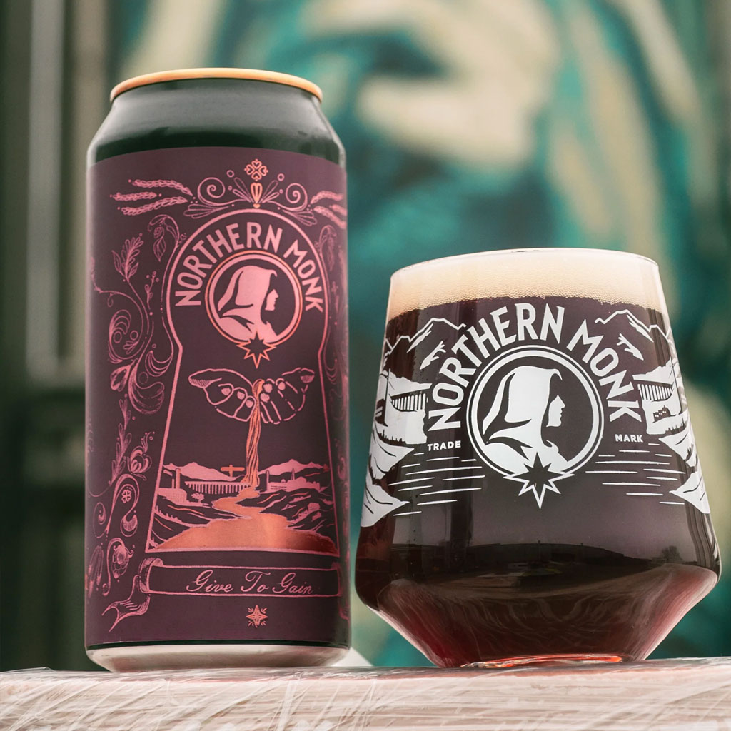 Give to Gain beer artwork