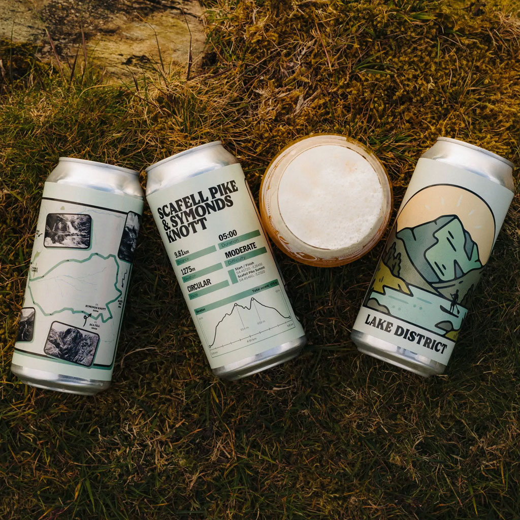 Lake District beer artwork