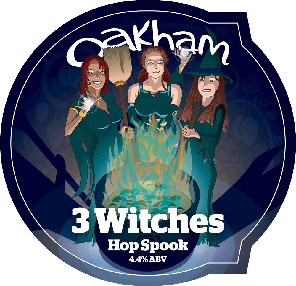 3 Witches beer artwork