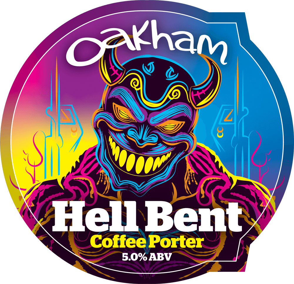 Hell Bent beer artwork