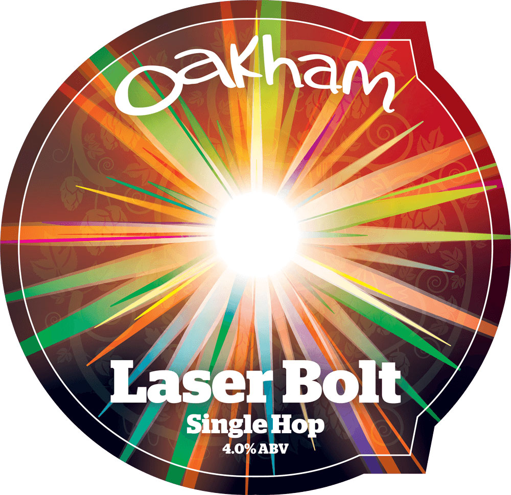 Laser Bolt beer artwork
