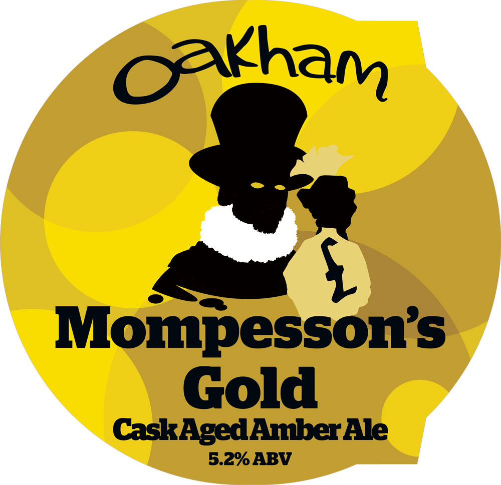Mompesson's Gold beer artwork