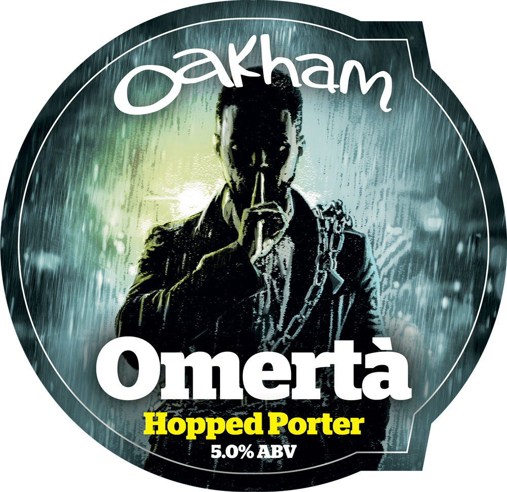 Omertà beer artwork