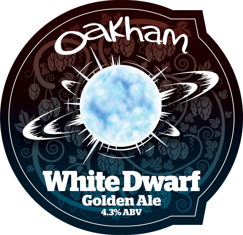 Artwork for White Dwarf by Oakham Ales