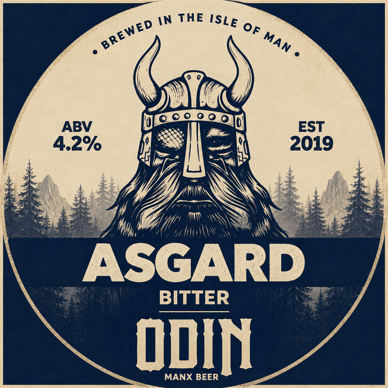 Asgard Bitter beer artwork