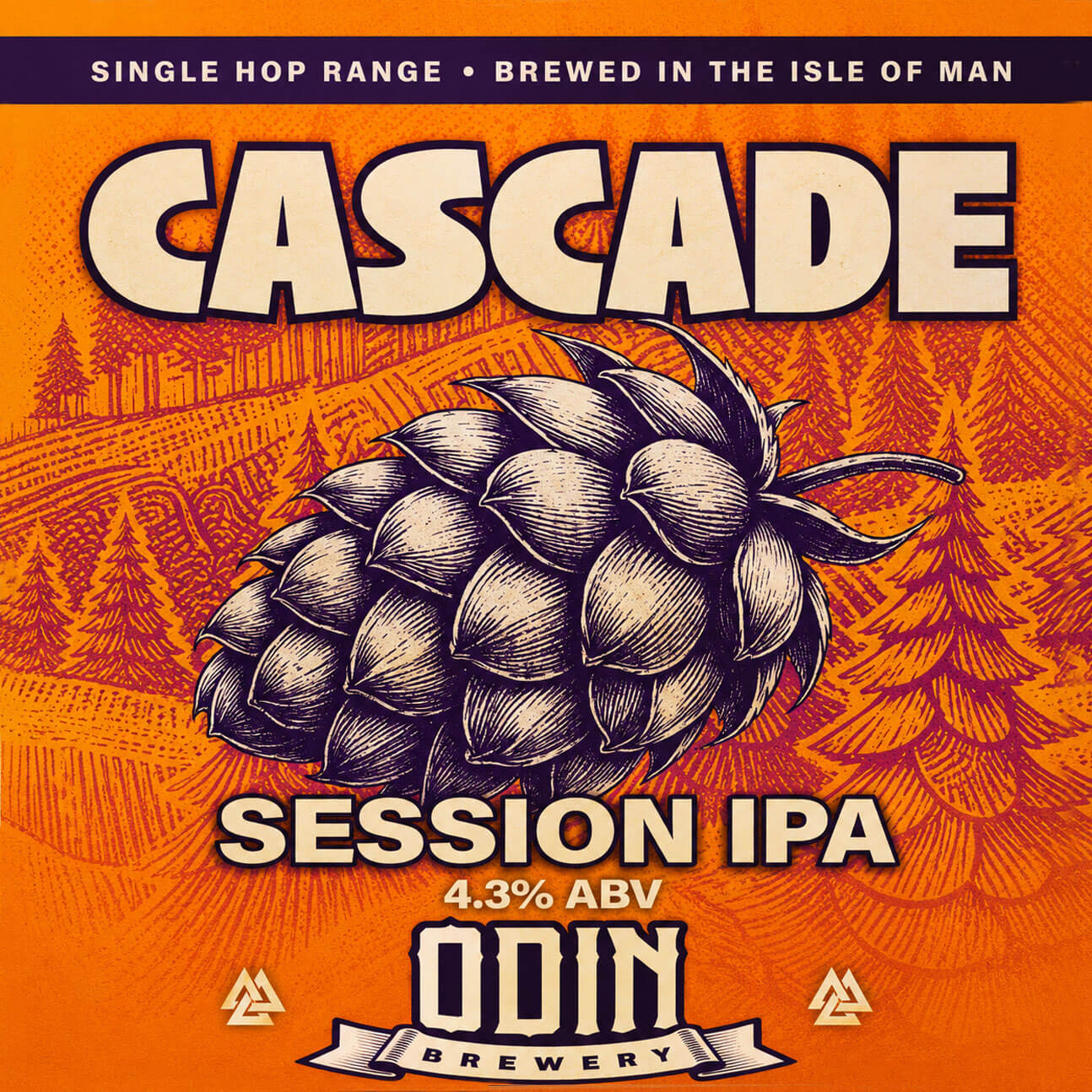 Cascade beer artwork