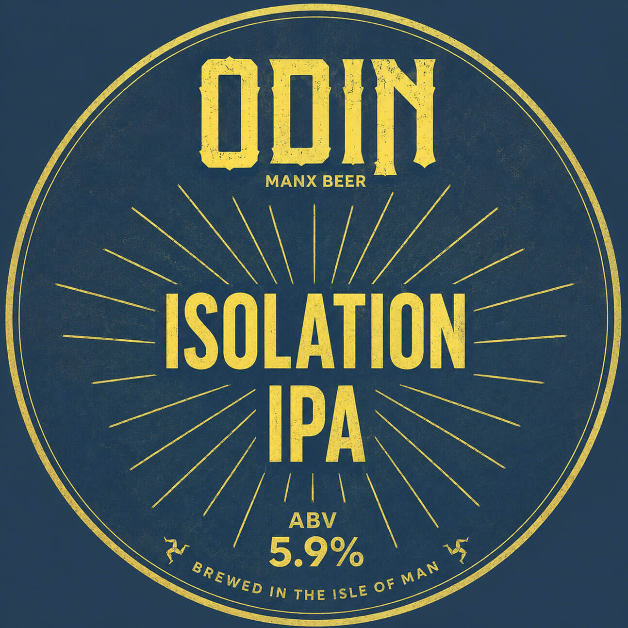 Isolation IPA beer artwork