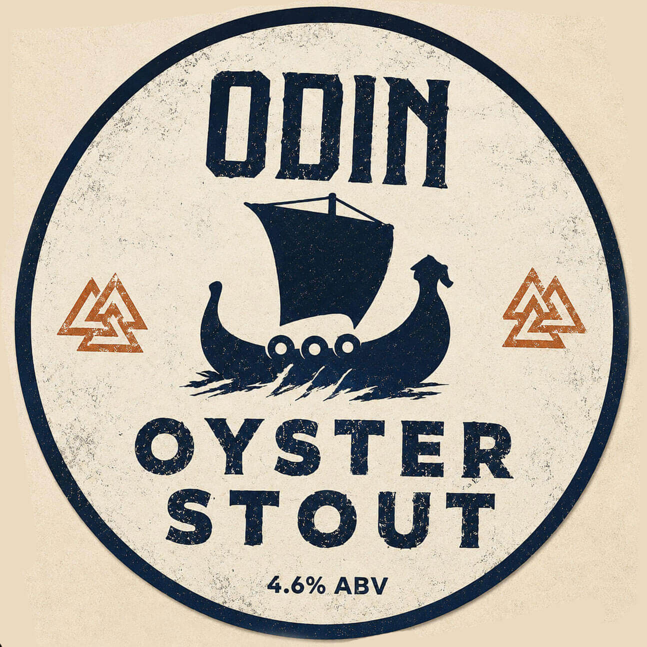 Oyster Stout beer artwork