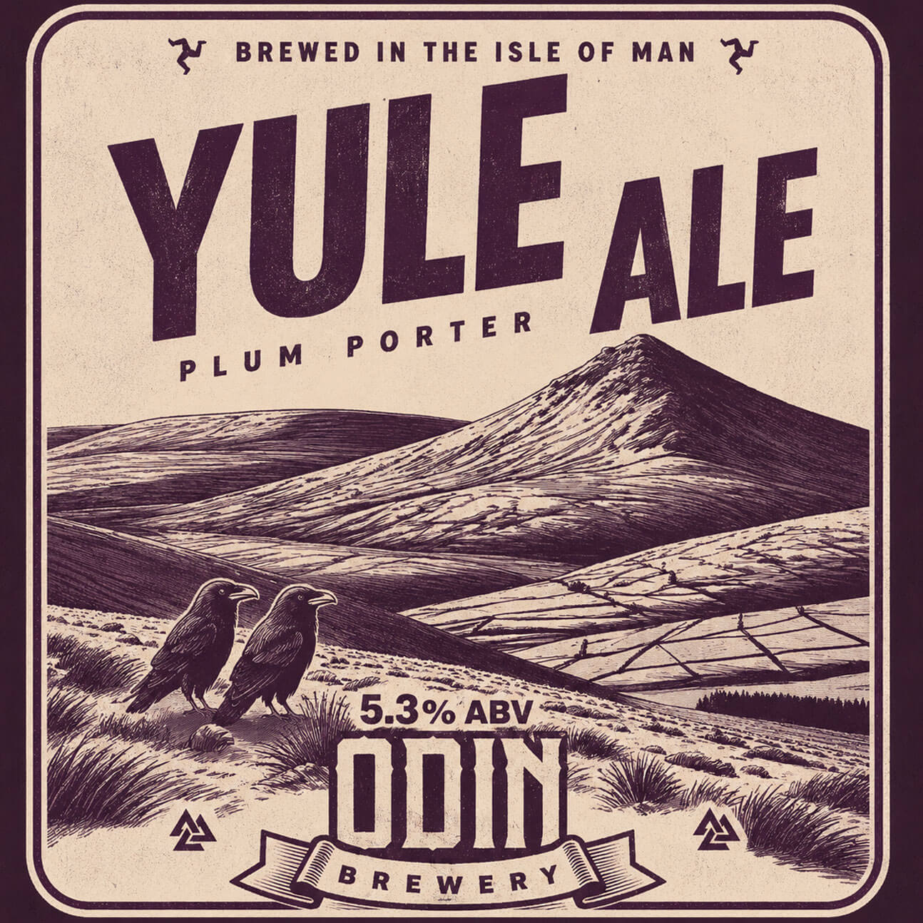 Yule beer artwork