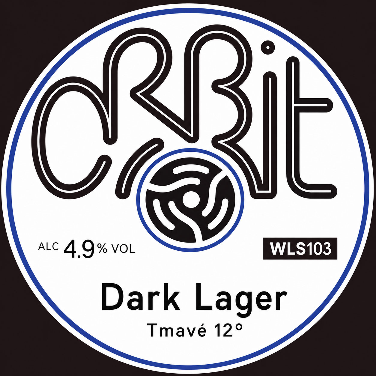Dark Czech Lager beer artwork