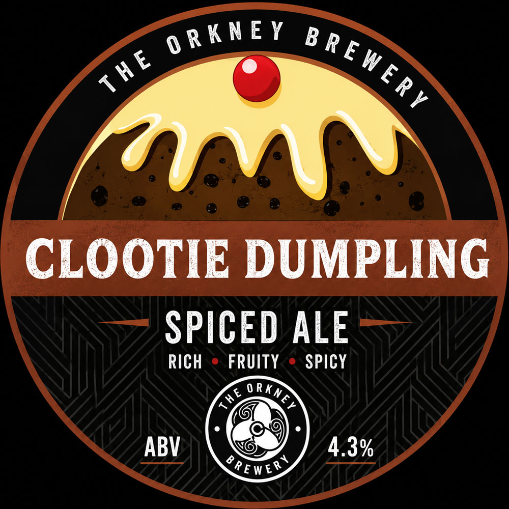 Clootie Dumpling beer artwork