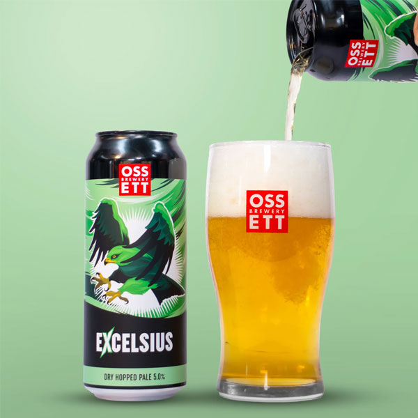 Excelsius beer artwork