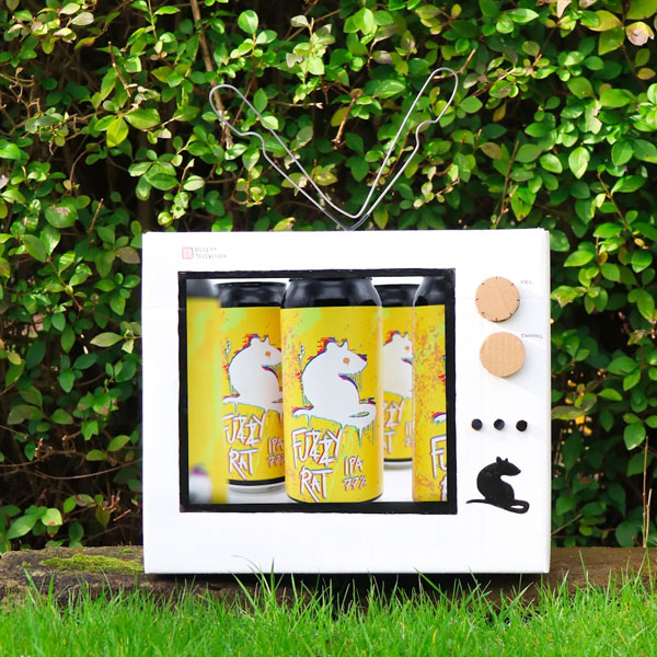 Fuzzy Rat beer artwork
