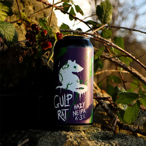 Gulp Rat beer artwork