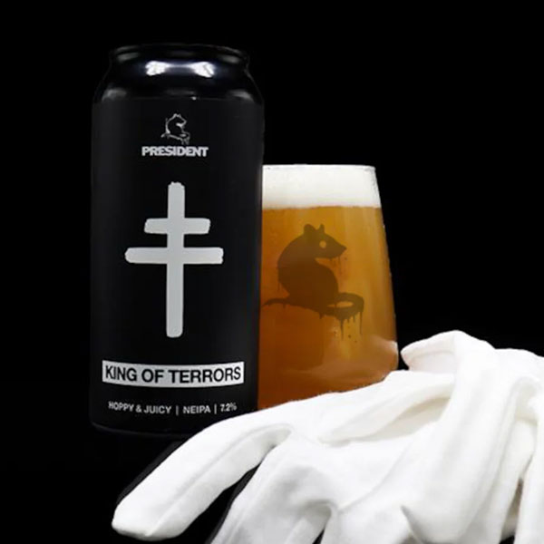 King Of Terrors beer artwork