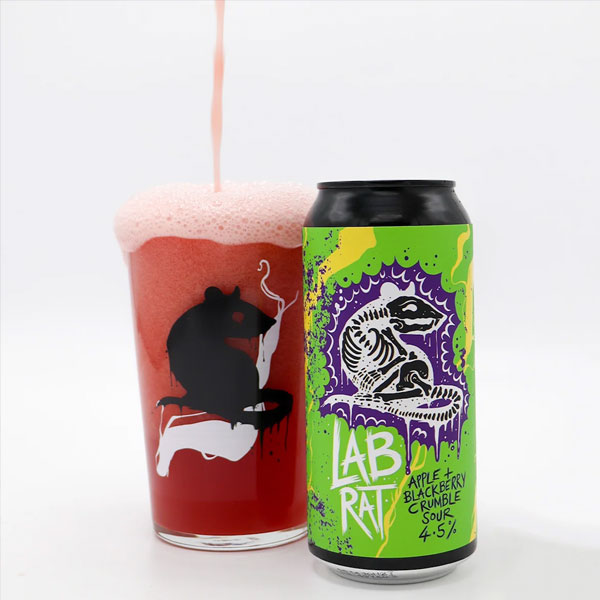 Lab Rat beer artwork