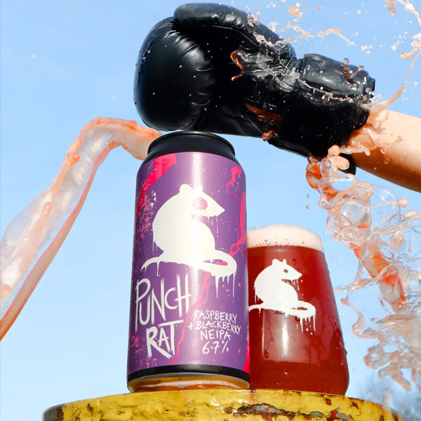 Punch Rat beer artwork