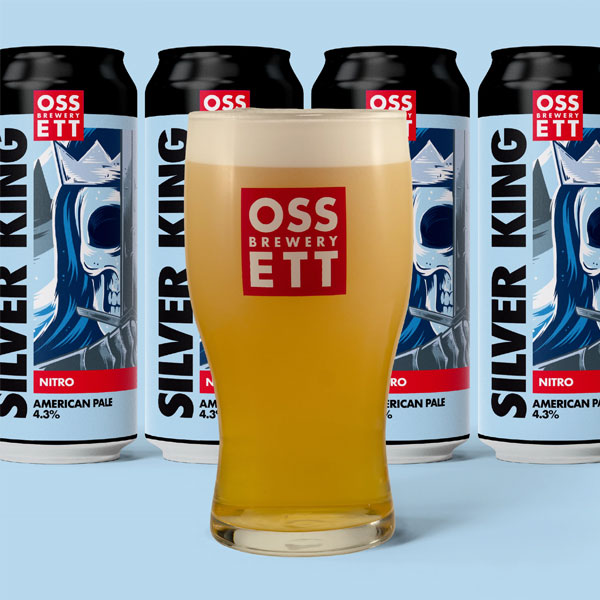 Silver King Nitro beer artwork
