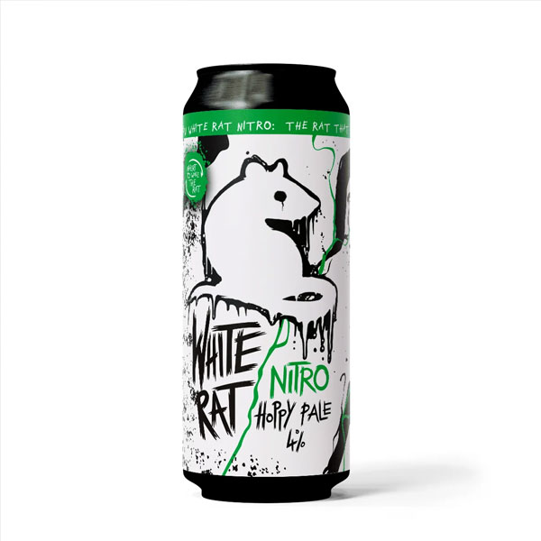 White Rat Nitro beer artwork
