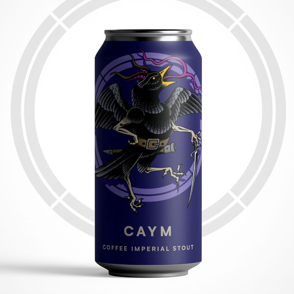 Caym beer artwork