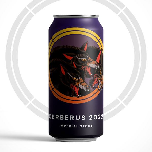 Cerberus 2022 beer artwork