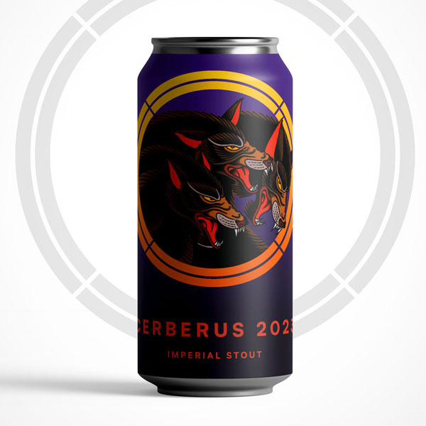 Cerberus 2023 beer artwork