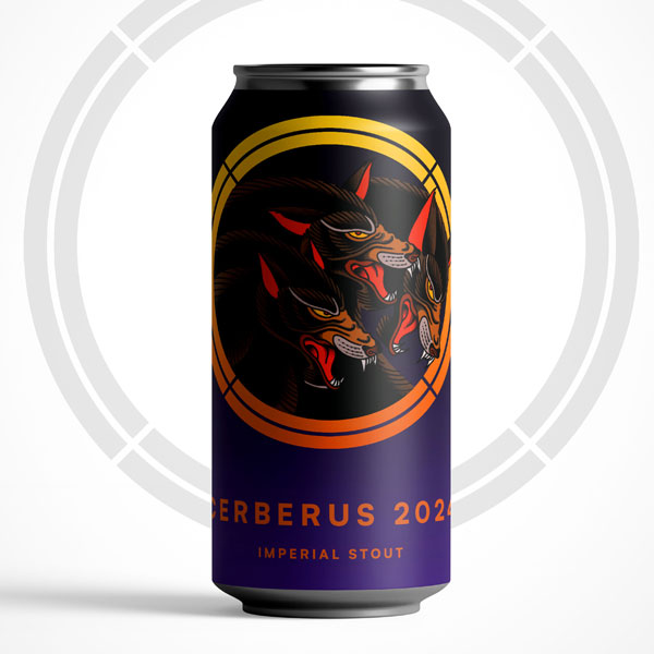 Cerberus 2024 beer artwork