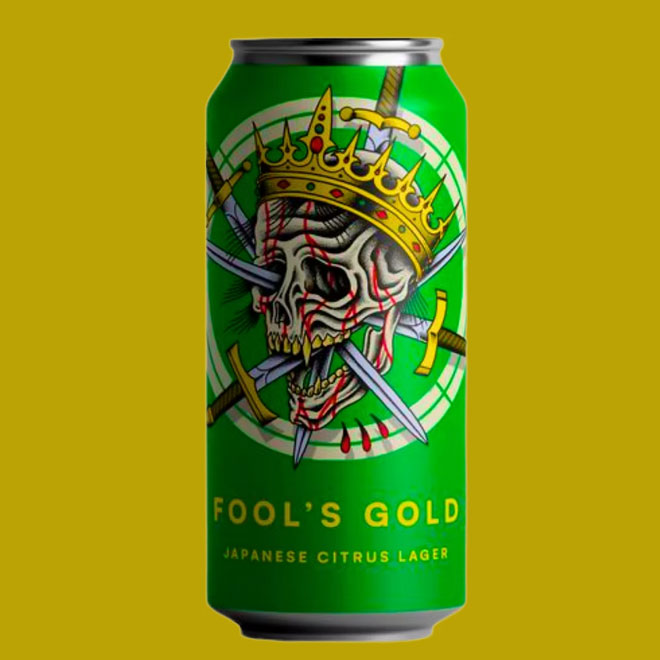Fool's Gold beer artwork