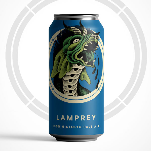 Lamprey beer artwork