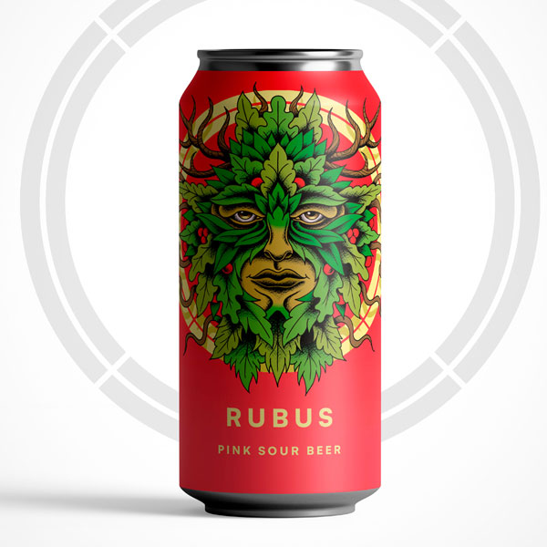 Rubus beer artwork